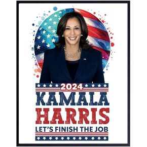 ShopHaven Kamala Harris for President 2024, Democrat Black Female Politician, Kamala Motivational Art, Vice Present Harris, Inspirational Political Artwork, Kamala Art Print (11x14)