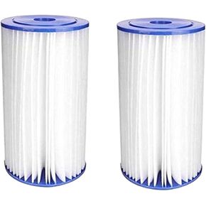 CFS – 2 Pack Heavy Duty Water Filter Cartridges Compatible with RS6-R-05, BF7, BF9C, BF35 Models – Remove Bad Taste & Odor – Whole House Replacement Filter Cartridge – White