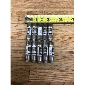 10 Pcs of New KTK-R-3 Amp Fuses Class CC 600Vac B-5