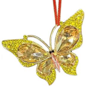 Butterfly Christmas Ornament 2023 Monarch Butterfly Hanging Ornaments Christmas Tree Decorations,Butterfly Decorations Colorful Butterfly Christmas Ornaments Gifts for Women Girls Sister