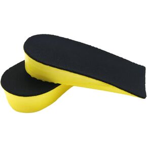 Men's Memory Foam Heel Cushions, 12 x 6cm, Reduces Fatigue