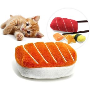 munchiecat Catnip Sushi Nigiri Set (4-pc) Toys for Cats - Dive into a Playful Experience