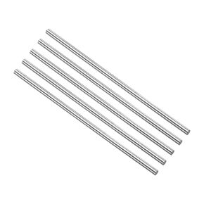 Round Steel Rod, 2mm Diameter 60mm Length, High Speed Steel Bar Stock Craft DIY Tool - (Applications: for Drill Lathes Boring Machine), 5-Pieces