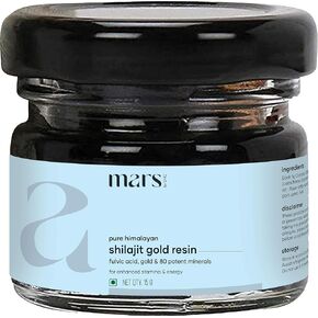 mars by GHC Pure Himalayan Shilajit Gold (Resin) - 20g - Pack of 1 | Pure Organic Shilajit Resin sourced from Himalayas | Overall Well Being