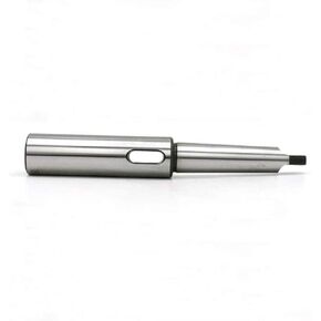 Unifizz Alloy Steel Extension Sleeve with External and Internal Morse Taper, MT3-3 Diameter 36mm, Length 215mm Precision Lengthened Reducing Sleeve, Silver 1pcs