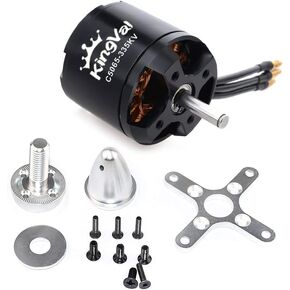 KingVal Replacement 5065 435KV Brushless Motor with Mounting Screw Kit Compatible with RC Fixed-Wing Multicopter Helicopter Aircraft Airpalne
