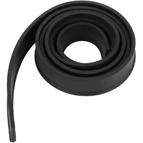 Squeegee Replacement Rubber, Chazcool Window Cleaning Squeegee Rubber, Wide Rubber Blade Universal Replacement Flexible Squeegee Blade