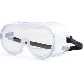 ARMITAGE Safety Goggles, ANSI Z87.1 Safety Glasses Eye Protection Fit Over Eyeglasses-Unisex Ultra Clear Lens Supermore