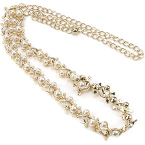 HEVSTIL ستائر تيباكس، 2 حزمة من المعلقات اللؤلؤية المطرزة، ستائر ستائر، أربطة ستائر مطرزة لديكور المنزل في النوافذ in Kuwait