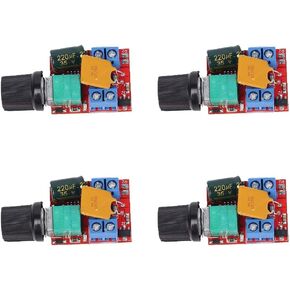 4 قطعة تيار مستمر صغير 3 فولت 6 فولت 12 فولت 24 فولت 35 فولت PWM وحدة تحكم سرعة المحرك وحدة تبديل الترا صغيرة LED باهتة 5A in Kuwait