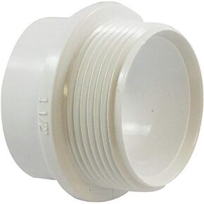 Canplas 192801 PVC DWV FTG Trap Adapter, 1-1/2-Inch, White