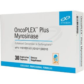 XYMOGEN OncoPLEX Plus Myrosinase - Glucoraphanin Supplement with Broccoli Seed Extract + Myrosinase to Promote Enhanced Conversion to Sulforaphane - Supports Detox, Antioxidant Activity (30 Capsules)