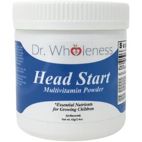 Head Start Multivitamin Powder | Essential Nutrients for Growing Children, Methylated B-Vitamins, Easy to Mix, No Flavors, Sweeteners Or Preservatives - 60 Servings