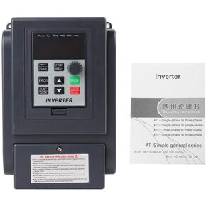 220VAC 1.5KW VFD Variable Frequency Drive，1-Phase 220V Input 3-Phase 380V Output VFD Variable Frequency Inverter Speed Controller Motor Speed Control Inverter