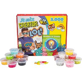 Fat Brain Toys Jixelz Creator - 3000-Piece Picture-Building Craft Kit, Ages 6+