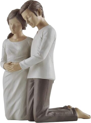 Husband & Wife Praying Couple Kneeling Statue Sculpture - Husband Wife Gifts, Couples Gift Ideas, Married Couples Gift Ideas, Soulmate Gifts, Wedding Gifts, Engagement Gift in Saudi Arabia