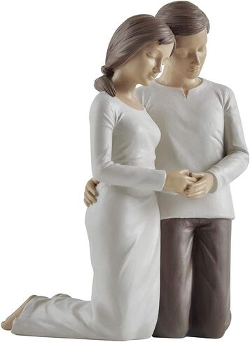 Husband & Wife Praying Couple Kneeling Statue Sculpture - Husband Wife Gifts, Couples Gift Ideas, Married Couples Gift Ideas, Soulmate Gifts, Wedding Gifts, Engagement Gift in Saudi Arabia