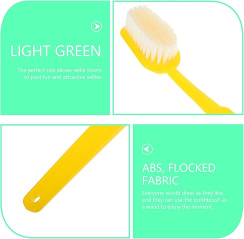 jojofuny Giant Toothbrush Prop Huge Toothbrush Oversized Novelty Toys Large Toothbrushes Big Brush Comedy Item Huge Toothbrush Costume Props in Kuwait