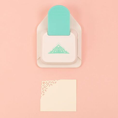 Craftelier - 3 in 1 Tag Corner Punch with Snap Lever for 3 Sizes of Curves on Paper, Cardstock and Photo Paper | Specially for Scrapbooking and Crafting | Curve Sizes: 4 mm, 7 mm and 10 mm in Saudi Arabia
