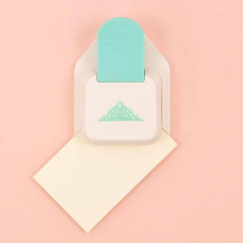 Craftelier - 3 in 1 Tag Corner Punch with Snap Lever for 3 Sizes of Curves on Paper, Cardstock and Photo Paper | Specially for Scrapbooking and Crafting | Curve Sizes: 4 mm, 7 mm and 10 mm in Saudi Arabia