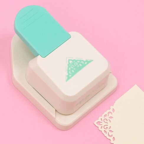 Craftelier - 3 in 1 Tag Corner Punch with Snap Lever for 3 Sizes of Curves on Paper, Cardstock and Photo Paper | Specially for Scrapbooking and Crafting | Curve Sizes: 4 mm, 7 mm and 10 mm in Saudi Arabia