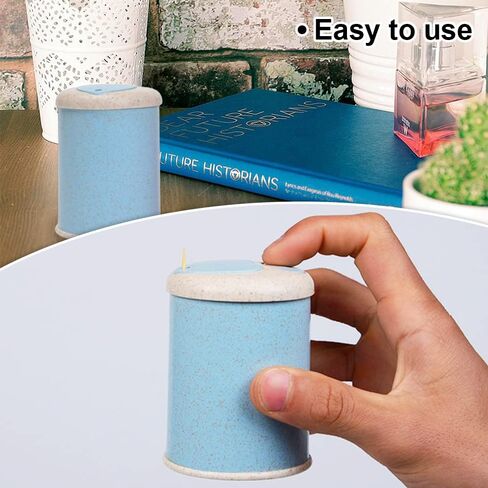 علبة أعواد الأسنان الإبداعية موزع أعواد الأسنان حامل أعواد الأسنان الأوتوماتيكي لغرفة المعيشة وغرفة الطعام وتنظيف الأسنان in Kuwait