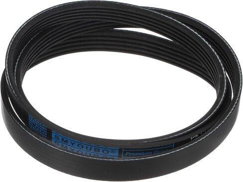 حزام uxcell 5K510/5PK1295 سيربنتين 5 أضلاع 1295 مم طول × 18 مم عرض × 5 مم سمك، حزام EPDM Poly V، حزام مضلع صغير على شكل حرف V للمركبة in Saudi Arabia