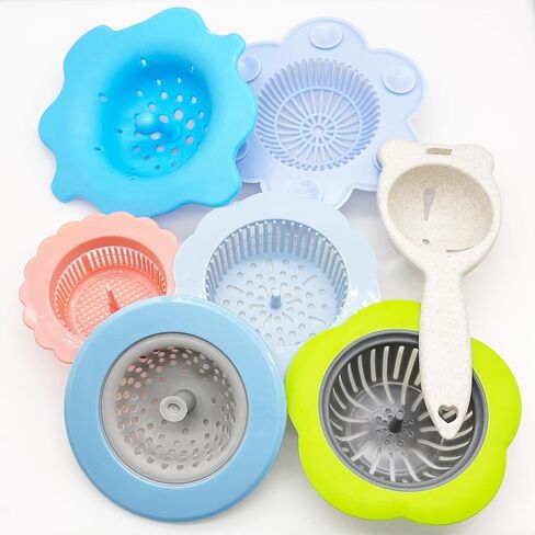 Allazone 37 PCS Acrylic Pouring Art Supplies Kit Acrylic Pouring Strainers Set, 7 PCS Plastic Silicone Paint Pouring Strainers Painting Tools Kits with Paintbrush for DIY Paint in Kuwait