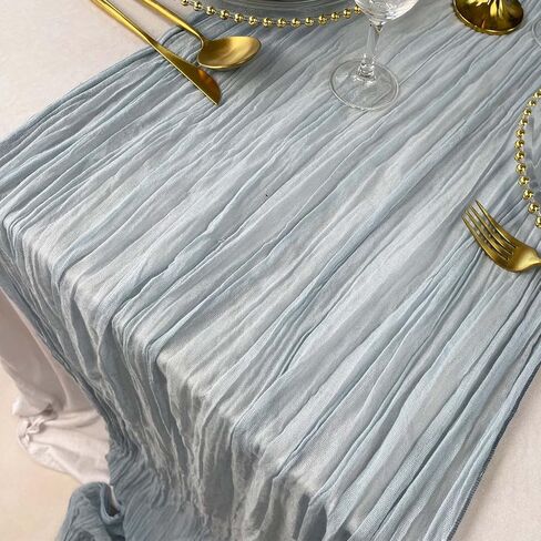 EHLDekol Cheesecloth Gauze Table Runner,Wedding Decor Arch Draping,Gauze Event Centerpiece Runner, Bridal Shower Runner(Terracotta,14ft) in Saudi Arabia