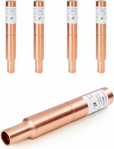 2-Pack EFIELD MH-260 1/2 بوصة مستقيم ذكر العرق النحاس مطرقة المياه مانع للمياه الصالحة للشرب وتطبيق السباكة in Saudi Arabia