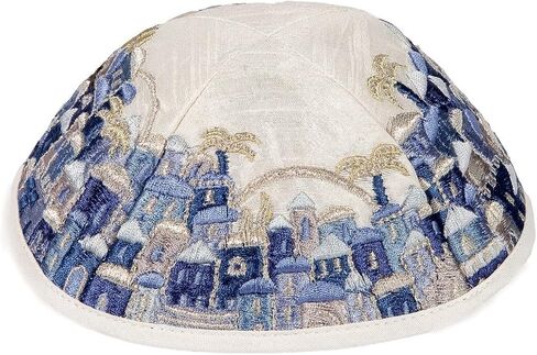 يائير إيمانويل كيباه مطرزة - تصميم القدس in Kuwait