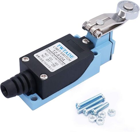 TWTADE/TZ-8104 Rotary Metal Roller Arm Limit Switch NO NC for CNC Mill Plasma, Adjustable Roller Level Arm Momentary Limit Switch TZ-8104 in Saudi Arabia