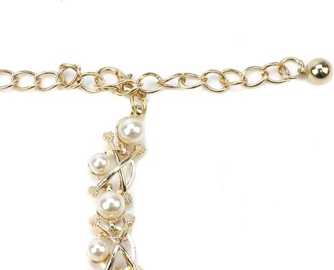 HEVSTIL ستائر تيباكس، 2 حزمة من المعلقات اللؤلؤية المطرزة، ستائر ستائر، أربطة ستائر مطرزة لديكور المنزل في النوافذ in Kuwait