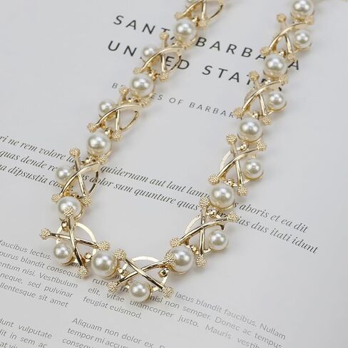 HEVSTIL ستائر تيباكس، 2 حزمة من المعلقات اللؤلؤية المطرزة، ستائر ستائر، أربطة ستائر مطرزة لديكور المنزل في النوافذ in Kuwait