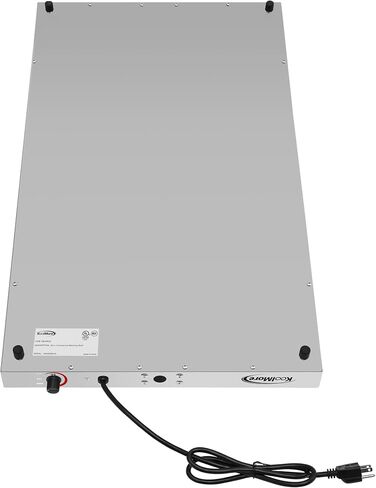 KoolMore 60 بوصة. رف تدفئة تجاري مصنوع من الفولاذ المقاوم للصدأ مع شهادة UL وNSF (KM-WS60) in Kuwait