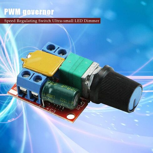 4 قطعة تيار مستمر صغير 3 فولت 6 فولت 12 فولت 24 فولت 35 فولت PWM وحدة تحكم سرعة المحرك وحدة تبديل الترا صغيرة LED باهتة 5A in Kuwait