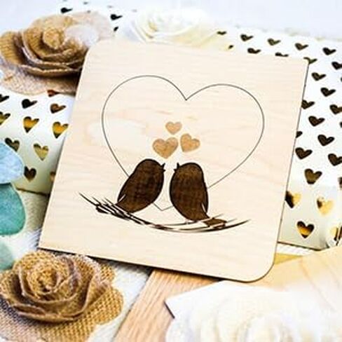 XBurmo 12 × 12 بوصة خشب البتولا البلطيقي الرقائقي، 3 مم 1/8 بوصة خشب الحرف اليدوية، 8 قطع من أوراق الخشب الرقيقة قطع خشبية طبيعية للحرف اليدوية والكتابة لوازم DIY النقش ونحت ديكورات المنزل in Kuwait