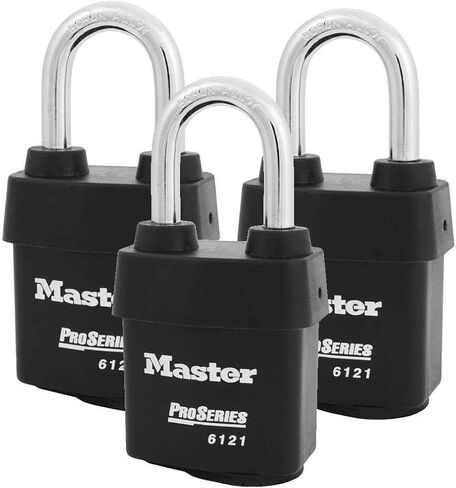 Master Lock - Four (4) High Security Pro Series Padlocks 6121NKALF-4 w/BumpStop Technology in Saudi Arabia