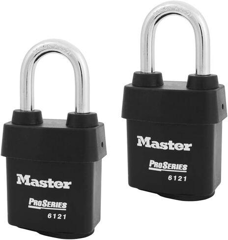Master Lock - Four (4) High Security Pro Series Padlocks 6121NKALF-4 w/BumpStop Technology in Saudi Arabia