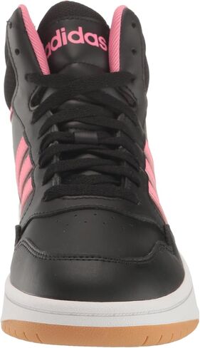 حذاء رياضي adidas Originals Hoops 3.0 Mid_legacy، أسود/وردي فيوجن/أبيض، 4.5 US للجنسين للأطفال الكبار in Saudi Arabia