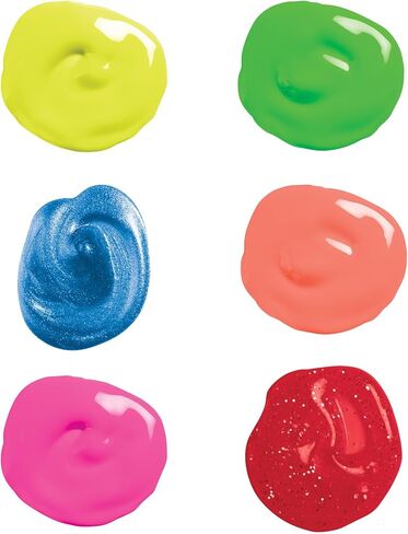 Prang Washable Tempera Paint, Assorted Metallic Colors, 16 Oz., 6 Count in Kuwait