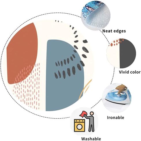 نسيج منتصف القرن، الحد الأدنى من فن الخط نسيج الجدار شنقا، الحديثة هندسية الطين خمر البيج نسيج جدار الفن للأطفال غرفة نوم غرفة المعيشة ديكور الهبي، 80x60 بوصة in Kuwait
