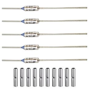5pcs E4A00192C 192 Degrees Celsius 10A 250V Thermal Fuses Thermal Cutoffs 192 Degree