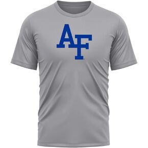 Official NCAA Men's Sport Active T-Shirt Primary Collegiate Logo Charcoal Collection
