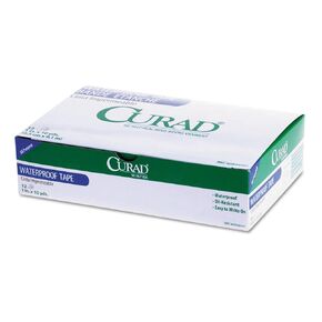 CURAD Waterproof Adhesive Tape, 1" x 10 yds., 1 Roll