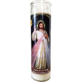 Jesus I Confide in You (Jesus en ti Confio) Devotional Candle