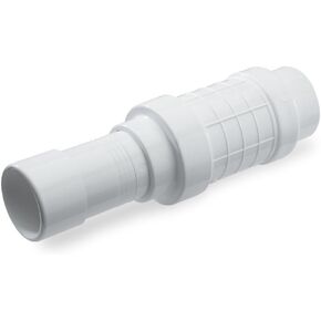 NDS QF-1250 PVC Quik-Fix Telescoping Repair Coupling, White, 1-1/4-Inch