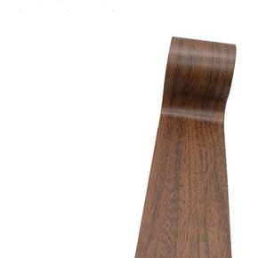 Woodgrain Patterned Duct Tape Wood Effect Repair Adhesive Duct Tape for Laminate Floor Scratch Repair, 1 Roll Brown