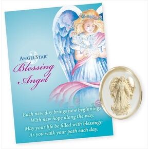 AngelStar 8707 Blessing Angel Stone - Pack of 4