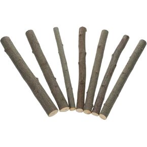 Vaguelly 7pcs DIY Wooden Sticks DIY Crafts Simulation Wooden Sticks DIY Model Accessory Christmas Decoration Sticks for Photo Props